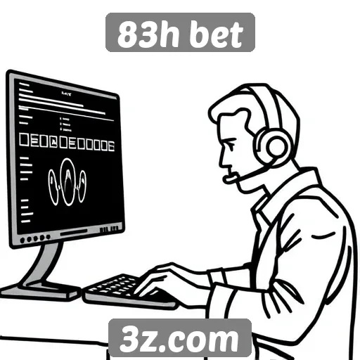 Suporte ao cliente no site 83h bet